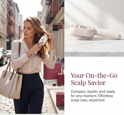 2 in 1 Electric Spray Hair Brush
