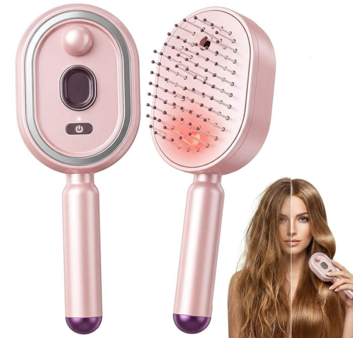 2 in 1 Electric Spray Hair Brush